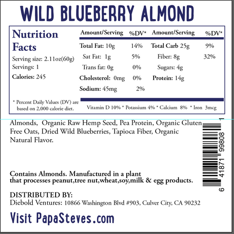 Wild Blueberry Almond