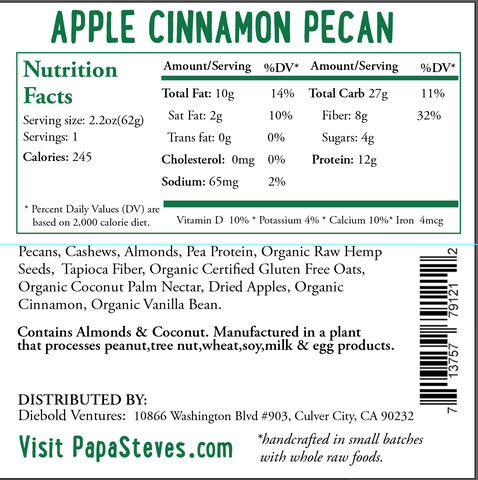 Apple Cinnamon Pecan