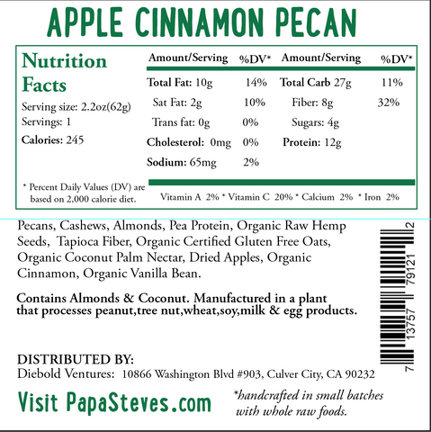 Apple Cinnamon Pecan