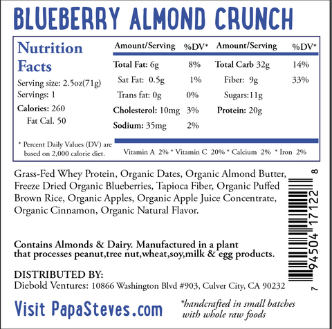 Blueberry Almond Crunch
