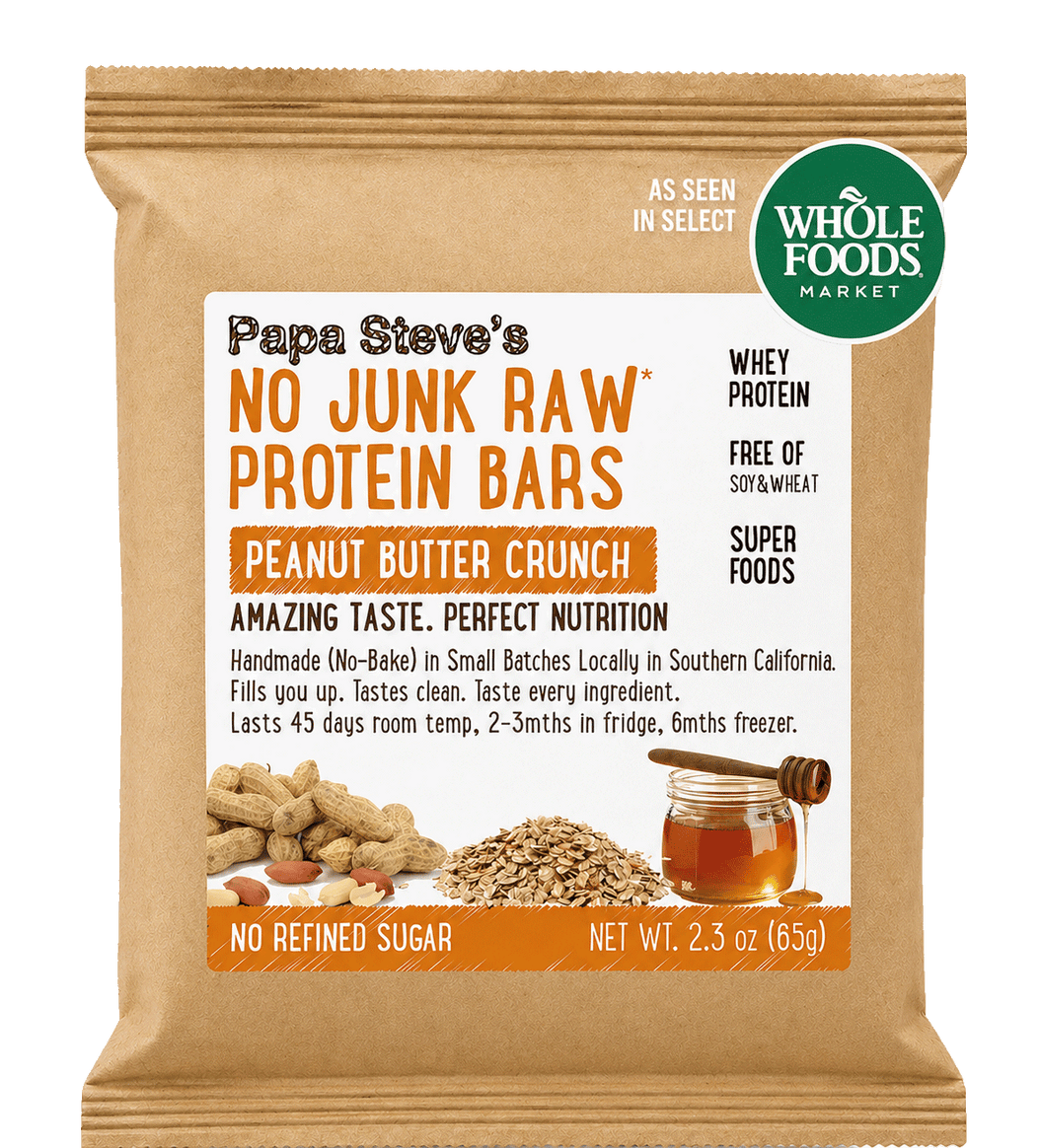 Papa Steve's No Junk Raw Protein Bars